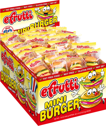 E Frutti - Gummy Mini Burger