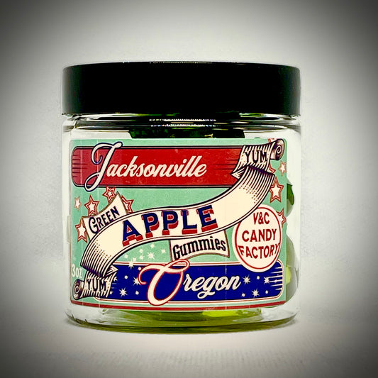 Green Apple Gummies - V&C Candy Factory