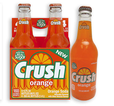 Orange Crush Soda - w/ Real Cane Sugar