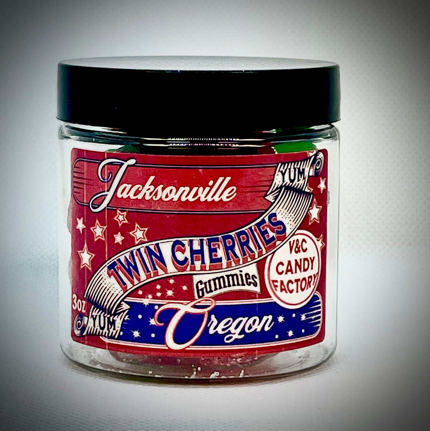 Sour Twin Cherries - - V&C Candy Factory