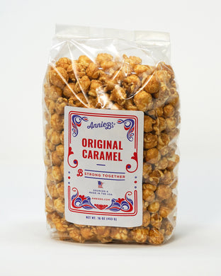 Original Caramel Popcorn - Annie B's - Large Bag