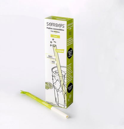 Lime - Edible Straw