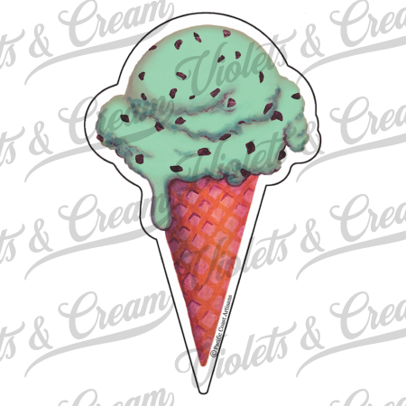 Ice Cream Cone - Sticker
